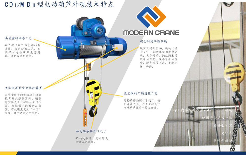 CD1/MD1型電動葫蘆